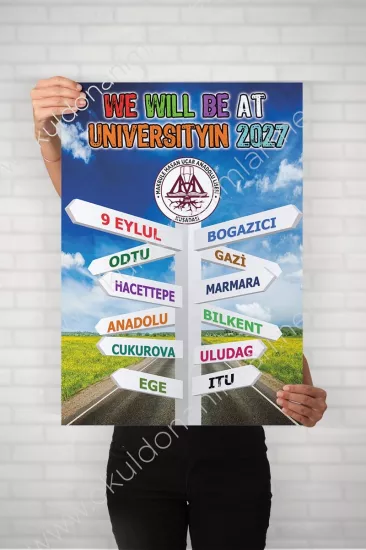 Üniversite Hazırlık Rehberlik Posteri
