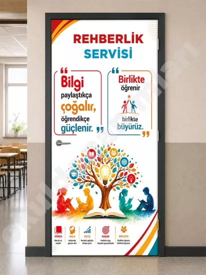 Okul Rehberlik Kapı Posteri