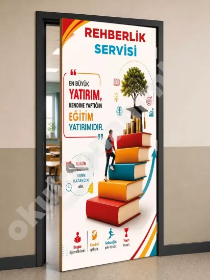 Okul Rehberlik Kapı Posteri