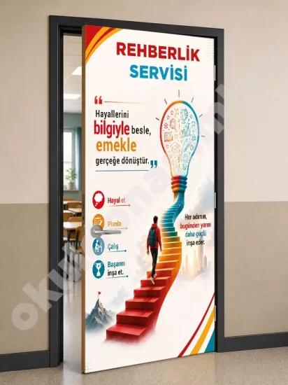 Okul Rehberlik Kapı Posteri