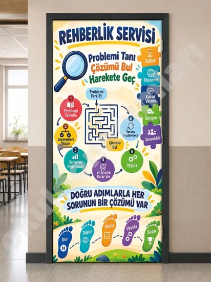 Rehberlik Servisi Kapı Giydirme