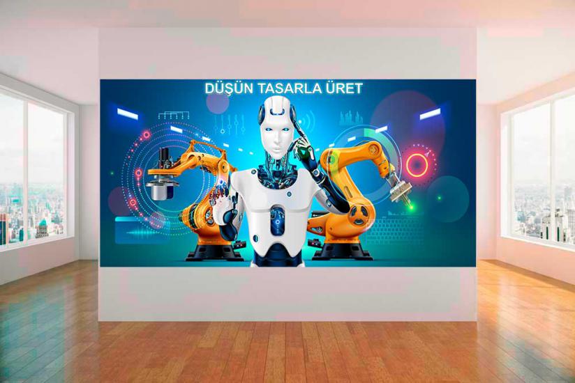 Robotik kodlama posteri, robotik kodlama afişi, robotik kodlama duvar giydirme, robotik kodlama sınıfı, robotik kodlama atölyesi, robotik kodlama kapı giydirme, robotik kapı giydirme, kodlama kapı giy