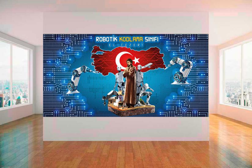 Robotik kodlama posteri, robotik kodlama afişi, robotik kodlama duvar giydirme, robotik kodlama sınıfı, robotik kodlama atölyesi, robotik kodlama kapı giydirme, robotik kapı giydirme, kodlama kapı giy