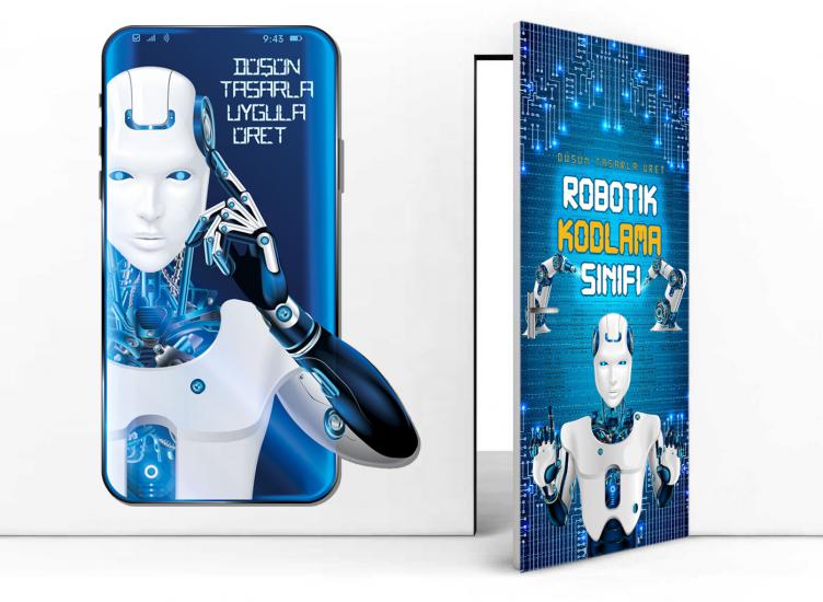 Robotik kodlama posteri