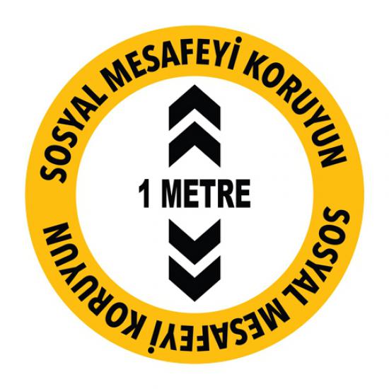 Sosyal mesafe stickerları hızlı kargo uygun fiyat seçeneği ile sipariş verebilirsiniz