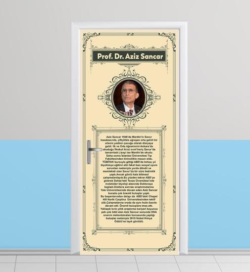 Aziz Sancar kapı giydirme