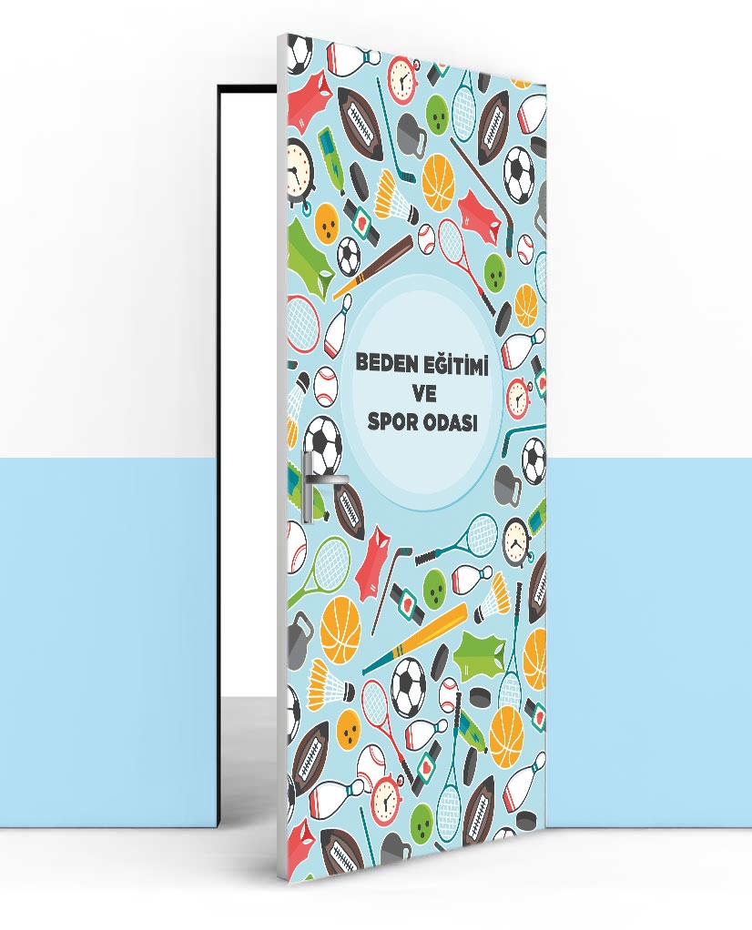 Spor odası kapı giydirme