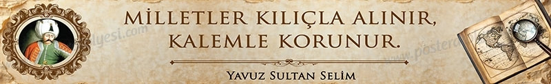 Yavuz Sultan Selim Kiriş Yazısı