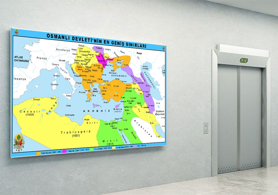 Osmanlı devletinin en geniş sınırları