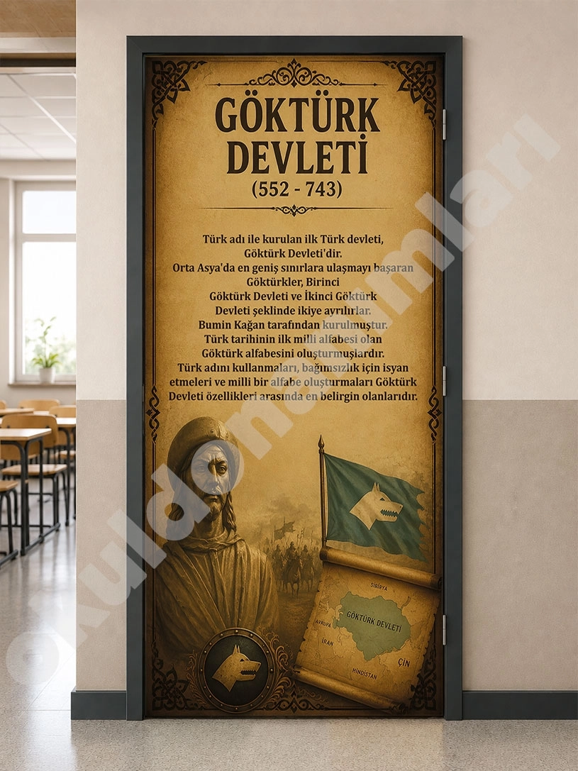 Göktürk Devleti Kapı Giydirme