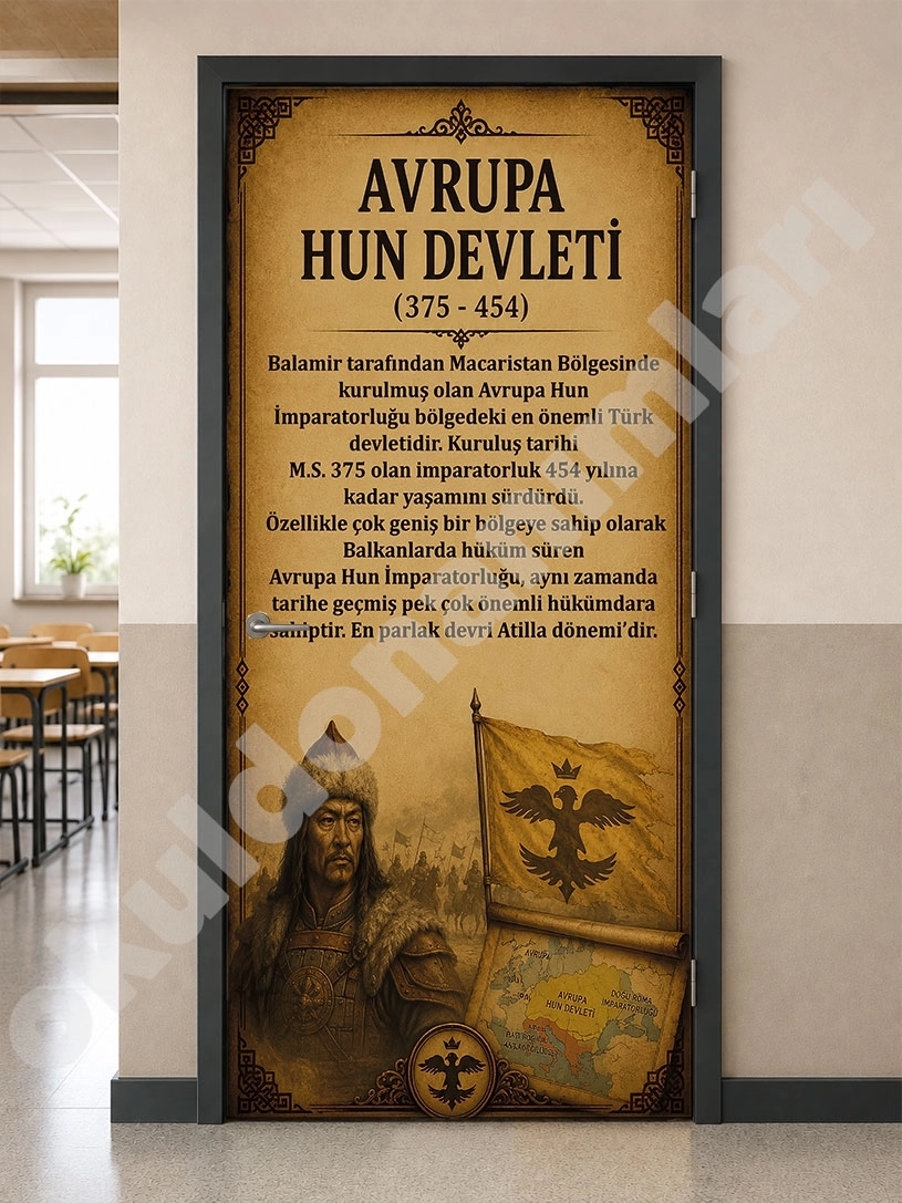 Avrupa Hun Devleti Kapı Giydirme
