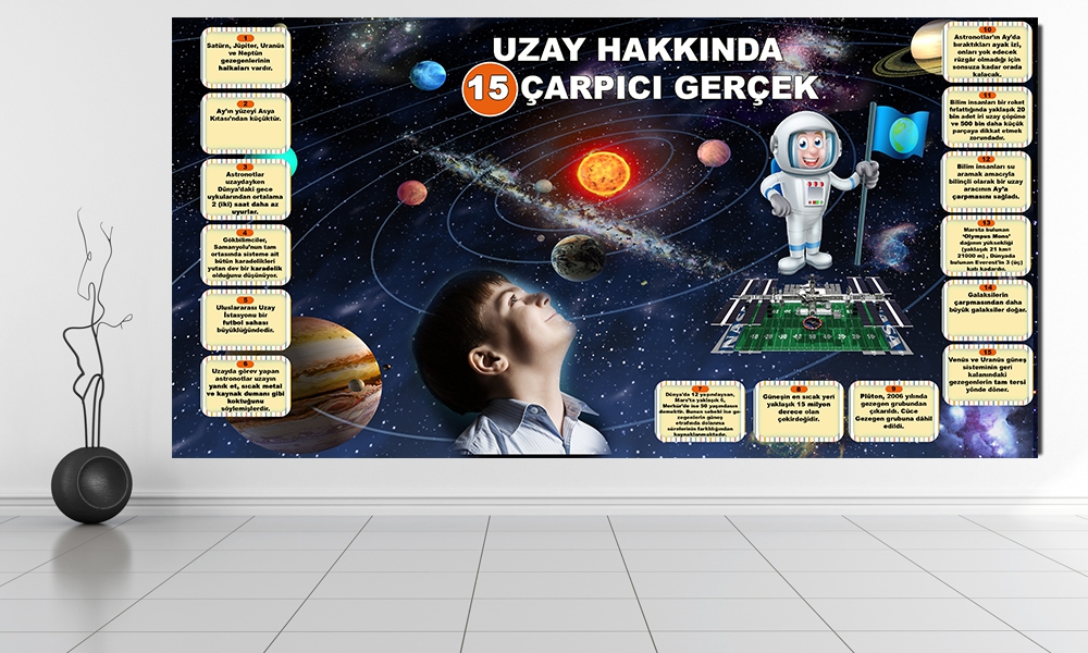 Uzay hakkında 15 çarpıcı gerçek