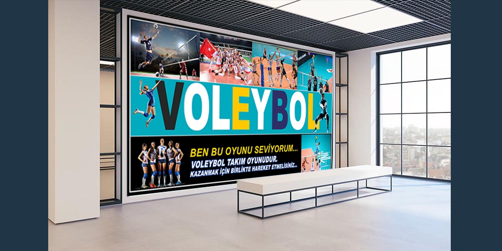 Voleybol posteri