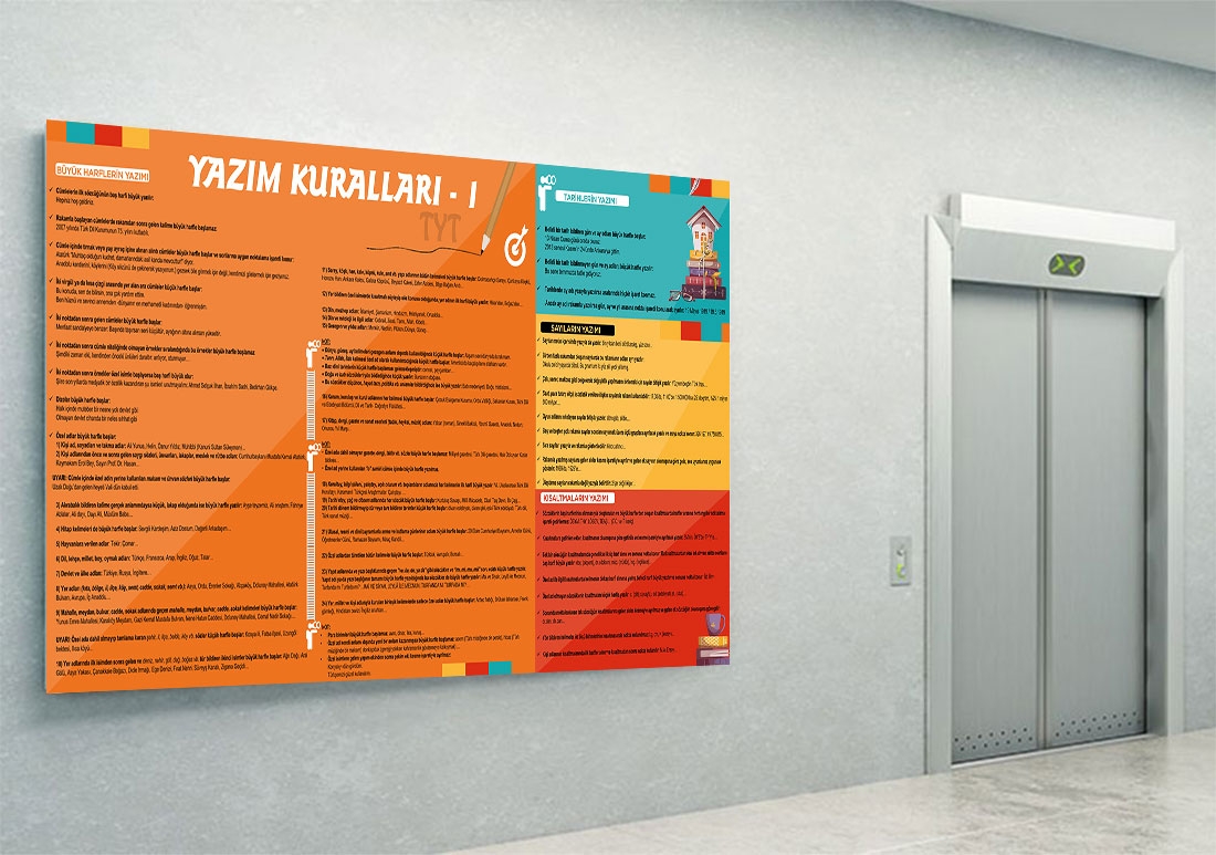 Yazım Kuralları Posteri 1
