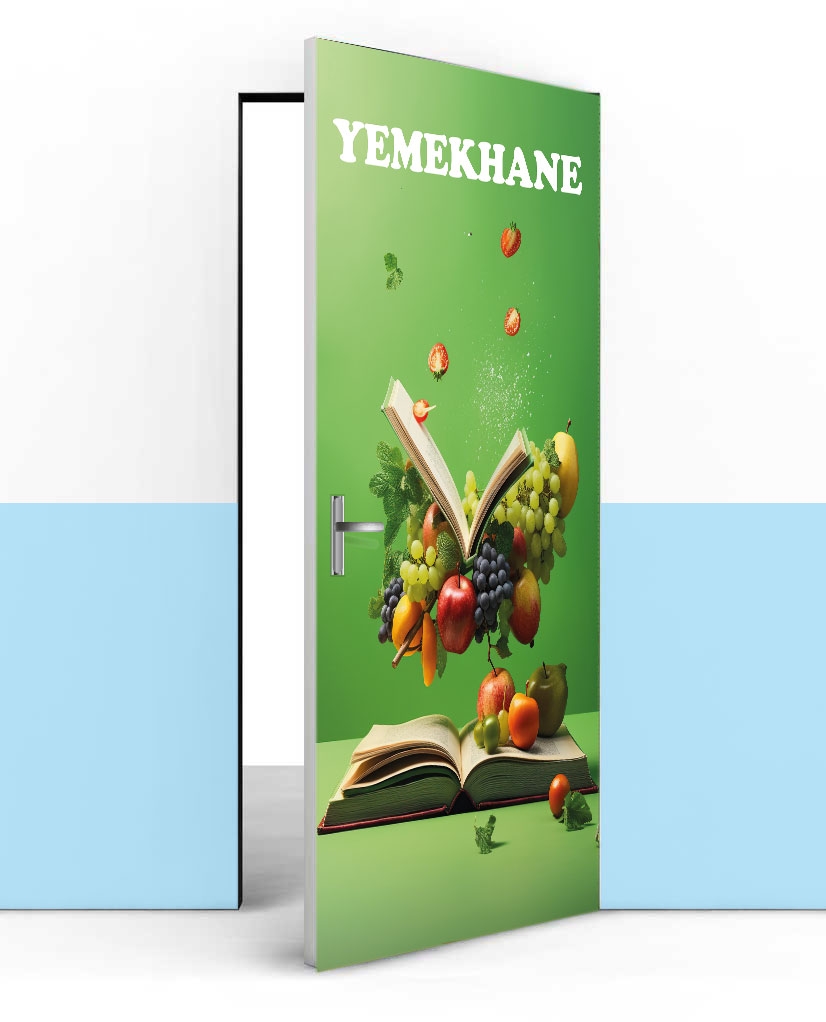 Yemekhane kapı giydirme