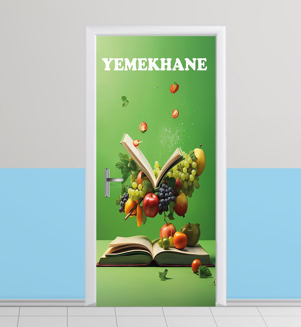 Yemekhane kapı giydirme