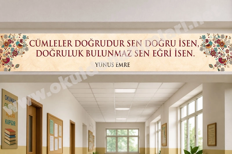 Yunus Emre Kiriş Yazısı